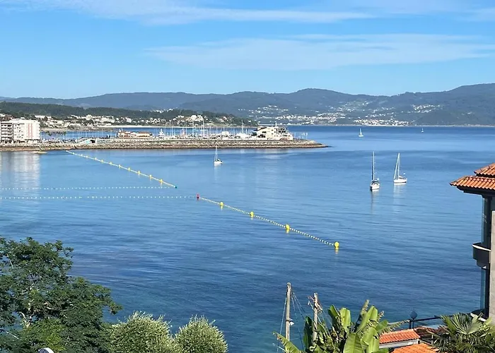 New On Playa Silgar, 2 Bedrooms, 2 Bathrooms, Garage Apartmán Sanxenxo